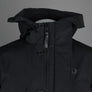 Fred Perry Patch Pocket Puffer Jacket Black