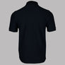Fred Perry Pinstripe Zip Neck Pique Polo Shirt Navy