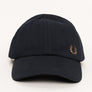 Fred Perry Pique Classic Cap Navy/Shaded Stone