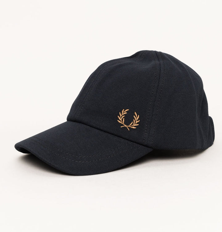 Fred Perry Pique Classic Cap Navy/Shaded Stone