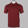 Fred Perry Plain Polo Shirt Burnt Red/Navy