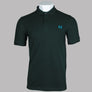 Fred Perry Plain Polo Shirt Night Green/Ocean
