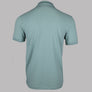 Fred Perry Plain Polo Shirt Silver Blue/Dark Caramel
