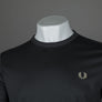 Fred Perry Ringer T-Shirt Anchor Grey
