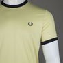 Fred Perry Ringer T-Shirt Champions Gold/Navy
