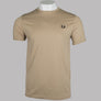 Fred Perry Ringer T-Shirt Warm Stone