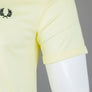 Fred Perry Ringer T-Shirt Wax Yellow/Black