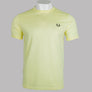 Fred Perry Ringer T-Shirt Wax Yellow/Black