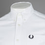 Fred Perry Short Sleeve Oxford Shirt White