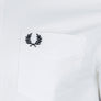 Fred Perry Short Sleeve Oxford Shirt White