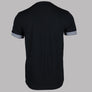 Fred Perry Striped Cuff T-Shirt Black/French Navy