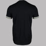 Fred Perry Striped Cuff T-Shirt Black/Green