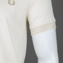 Fred Perry Striped Cuff T-Shirt Ecru