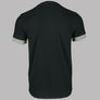 Fred Perry Striped Cuff T-Shirt Night Green