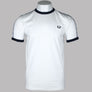 Fred Perry Taped Ringer T-Shirt Snow White/Navy