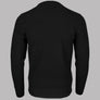 Fred Perry Textured Lambswool Jumper Black/Night Green