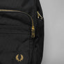 Fred Perry Textured Nylon Backpack Black