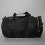 Fred Perry Textured Nylon Barrel Bag Black