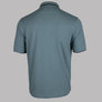 Fred Perry Textured Zip Through Polo Shirt Stockport Blue