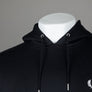 Fred Perry Tipped Hooded Sweatshirt Black