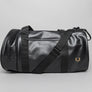 Fred Perry Tonal Barrel Bag Black