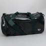 Fred Perry Tonal Classic Barrel Bag Night Green