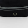 Fred Perry Twin Tipped Merino Wool Beanie Black/Field Green
