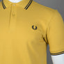 Fred Perry M3600 Polo Shirt Honeycomb/Navy