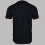 Fred Perry Twin Tipped T-Shirt Black/Burnt Red