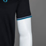 Fred Perry Twin Tipped T-Shirt Black/Light Smoke/Ocean