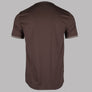 Fred Perry Twin Tipped T-Shirt Brick/Warm Grey