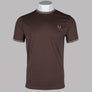 Fred Perry Twin Tipped T-Shirt Brick/Warm Grey