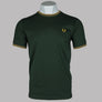 Fred Perry Twin Tipped T-Shirt Court Green/Honeycomb