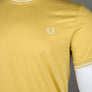 Fred Perry Twin Tipped T-Shirt Honeycomb/Ecru