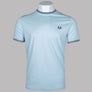 Fred Perry Twin Tipped T-Shirt Light Ice/Midnight Blue