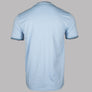 Fred Perry Twin Tipped T-Shirt Light Smoke/Petrol Blue/Navy