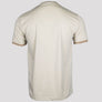 Fred Perry Twin Tipped T-Shirt Oatmeal/Dark Caramel