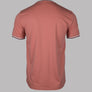 Fred Perry Twin Tipped T-Shirt Putty Pink/Ecru/Navy