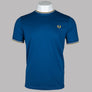 Fred Perry Twin Tipped T-Shirt Shaded Cobalt/Oatmeal/Honeycomb