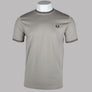 Fred Perry Twin Tipped T-Shirt Warm Grey/Brick