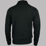 Fred Perry Zip Neck Collar Sweatshirt Night Green