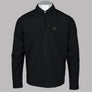 Fred Perry Zip Overshirt Black
