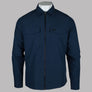 Fred Perry Zip Overshirt Tennis Blue