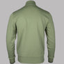 Fred Perry Half Zip Sweatshirt Olive Mint