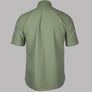Fred Perry Short Sleeve Oxford Shirt Olive Mint