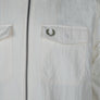 Fred Perry Zip Through Overshirt Light Ecru