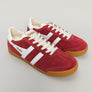 Gola Elan Trainers Deep Red/White