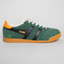 Gola Elan Trainers Evergreen/Black/Dark Sun