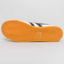 Gola Harrier Leather Trainers Off White/Black/Rust
