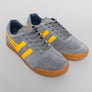 Gola Harrier Suede Trainers Ash/Sun/Navy